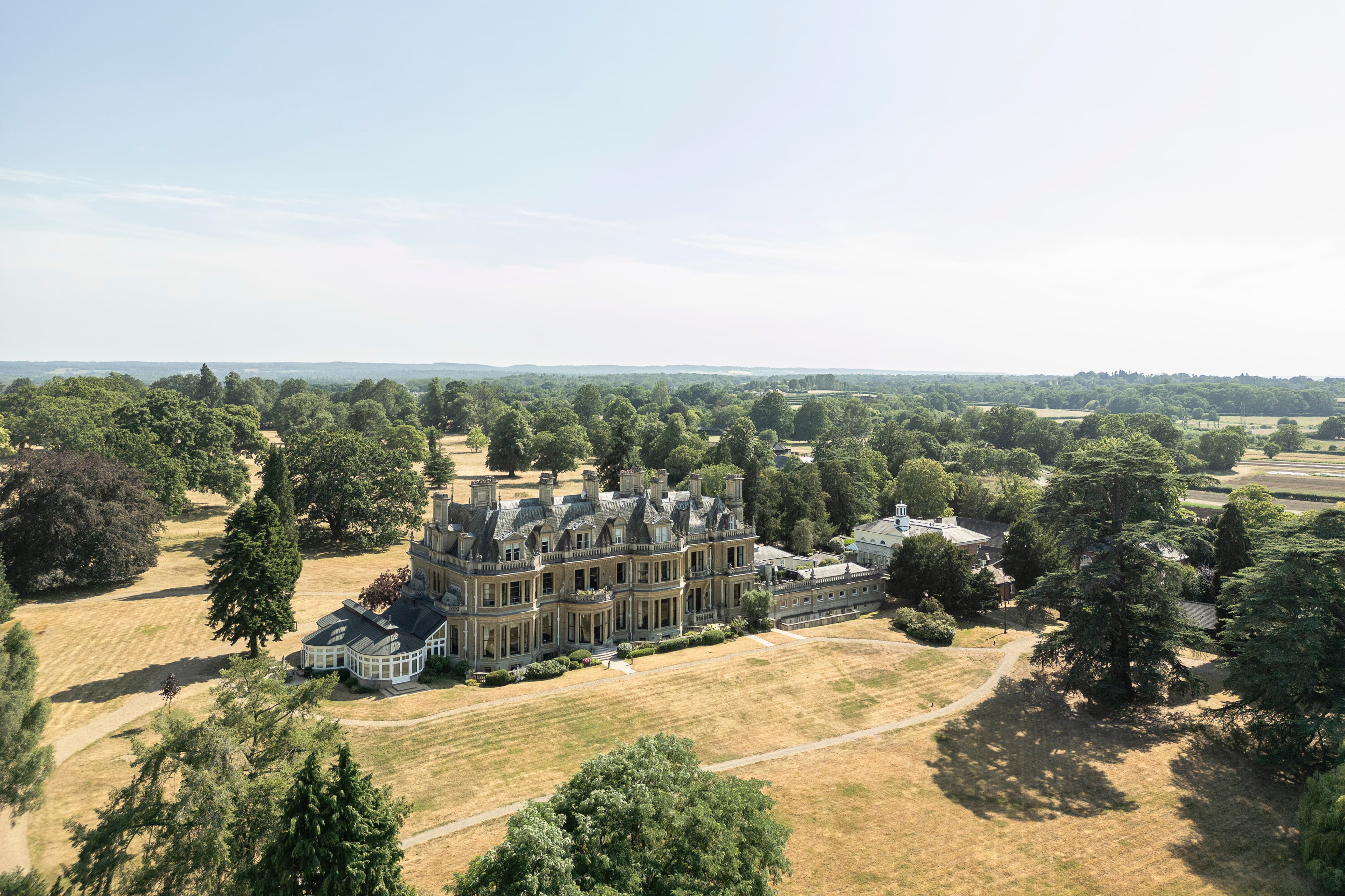 The Mansion - Drone Image