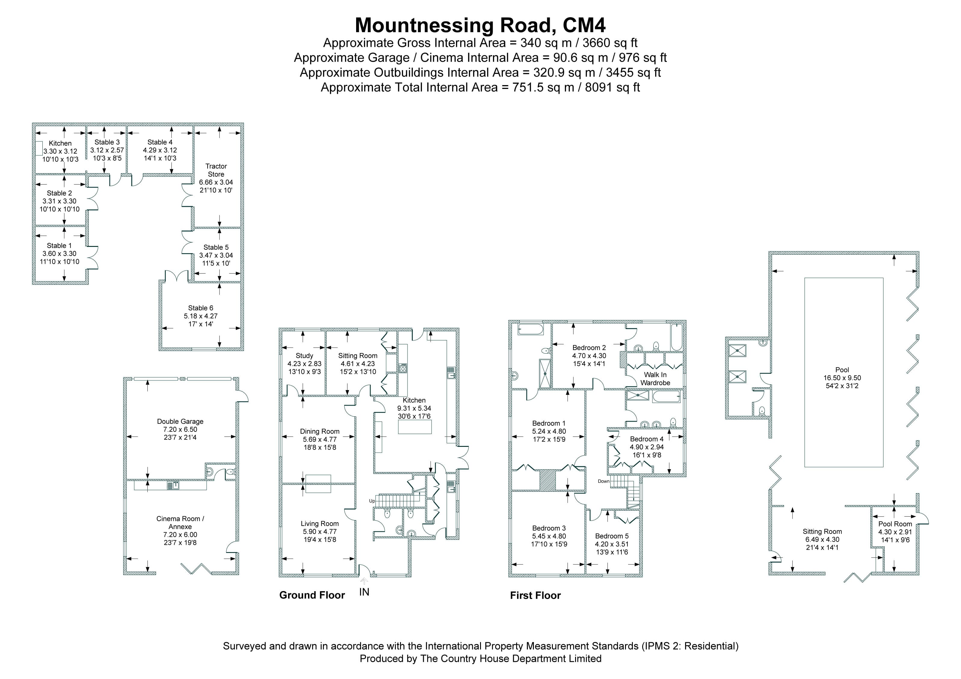 Mountnessing Road - Floorplan