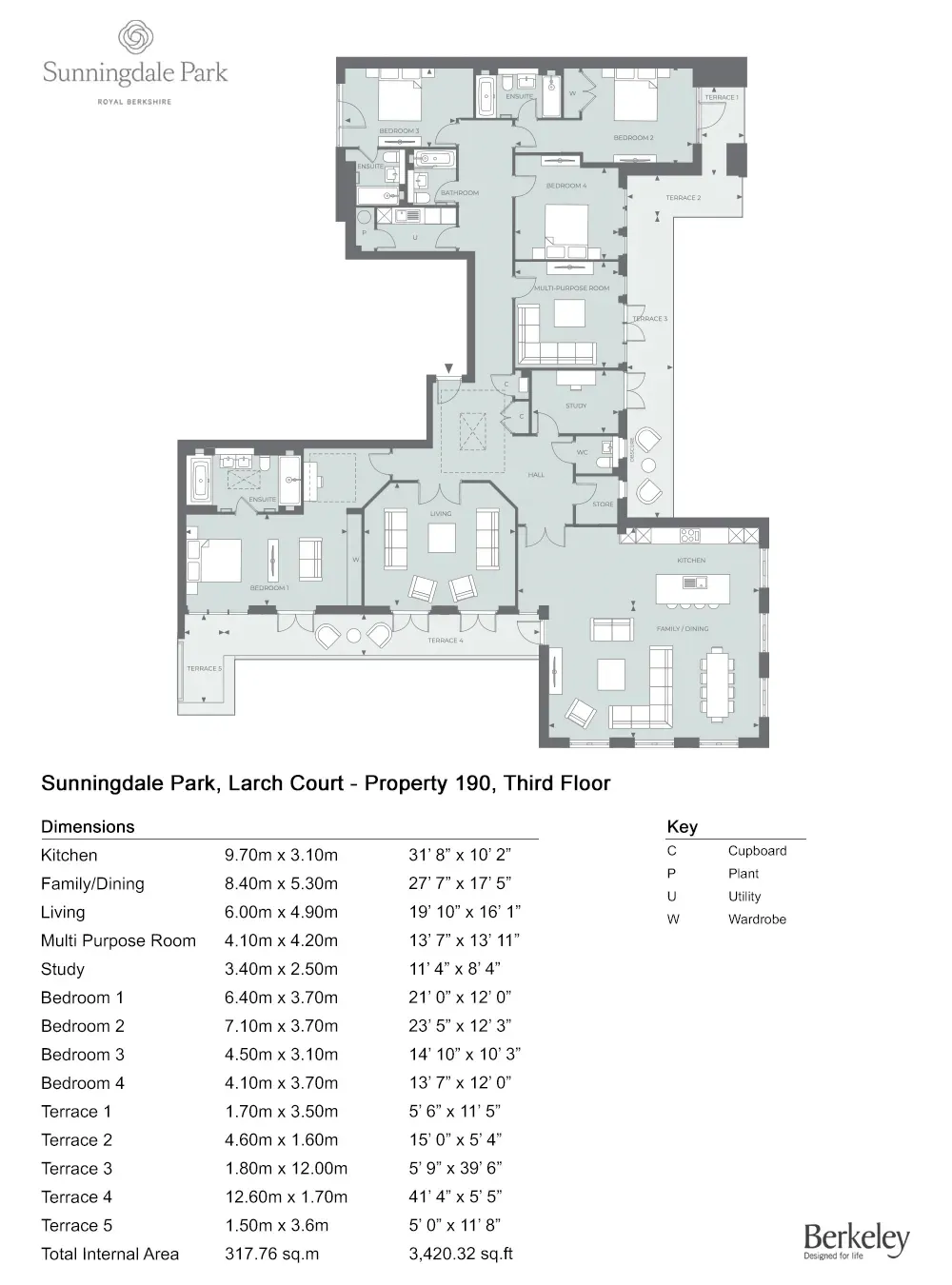 Mulbery Floorplan