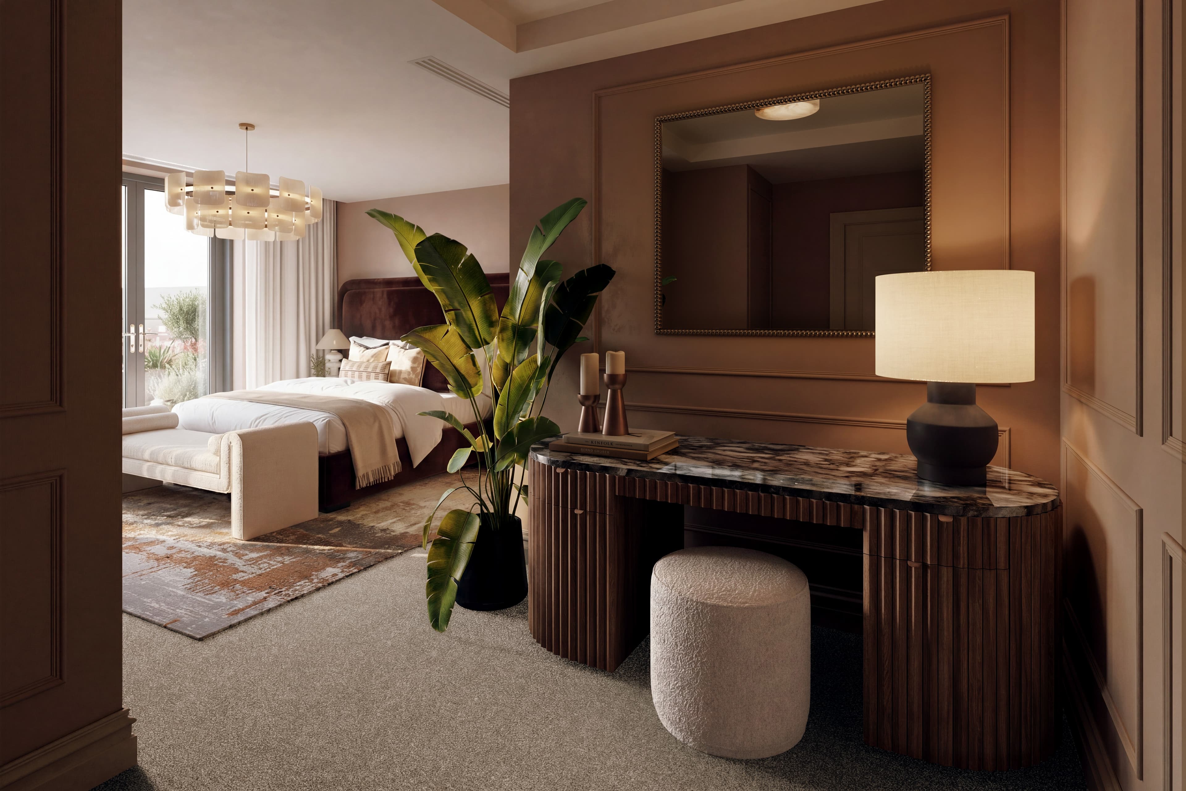 Penthouse Bedroom Full View