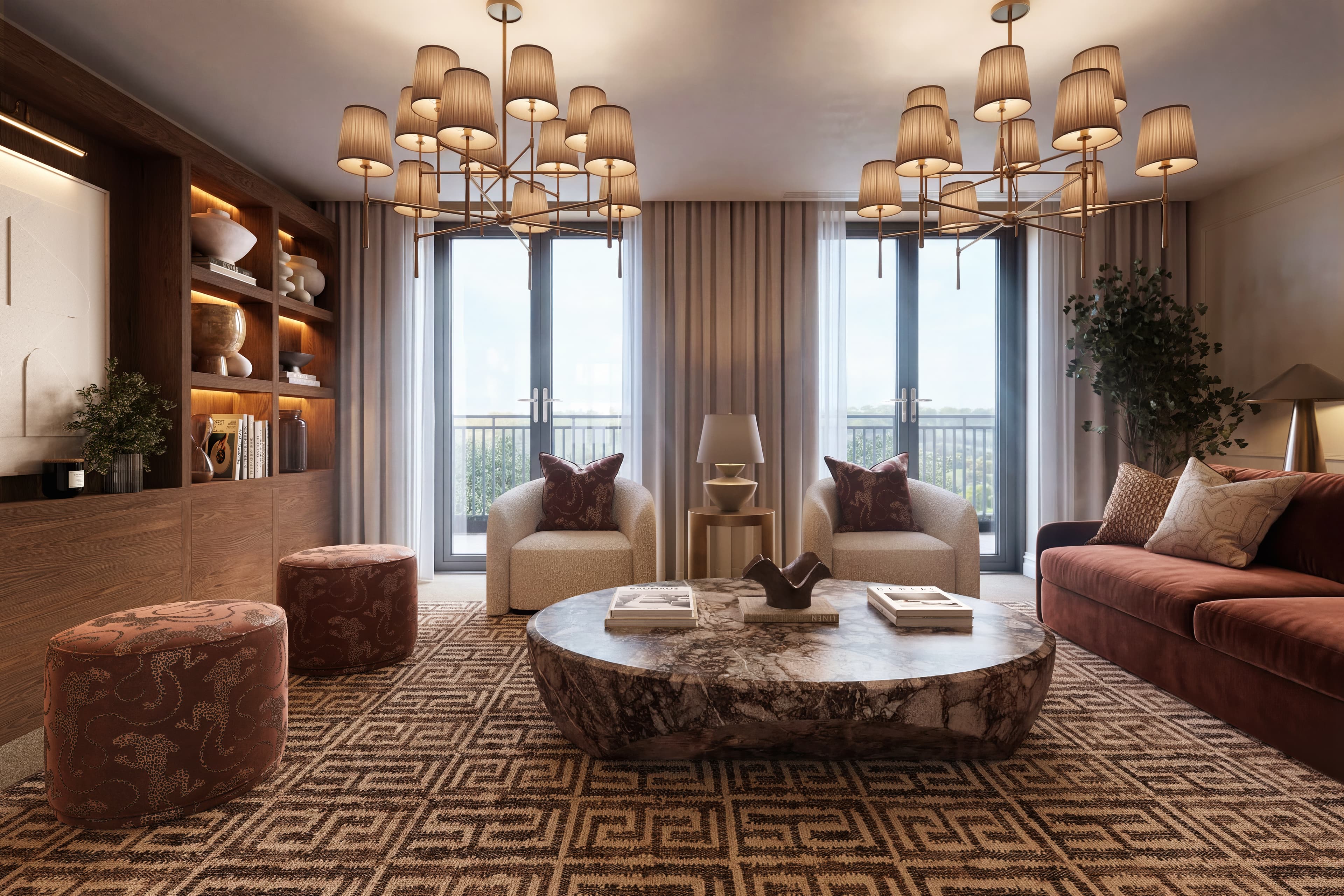 Penthouse Living Room