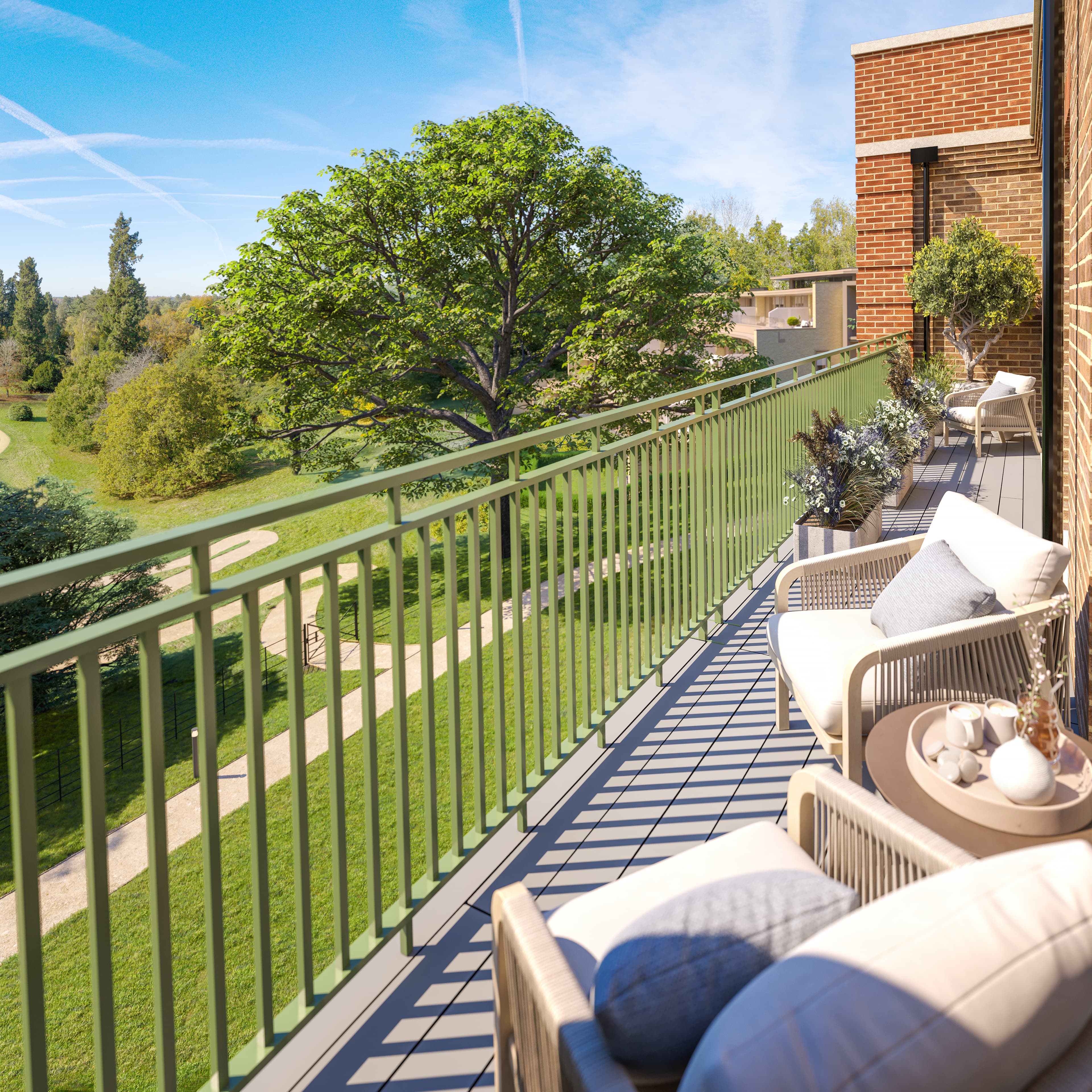 Penthouse Terrace View