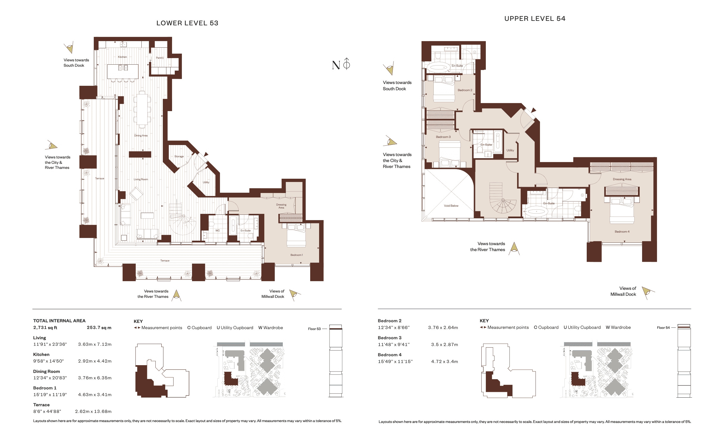 South Quay Plaza - Floorplan