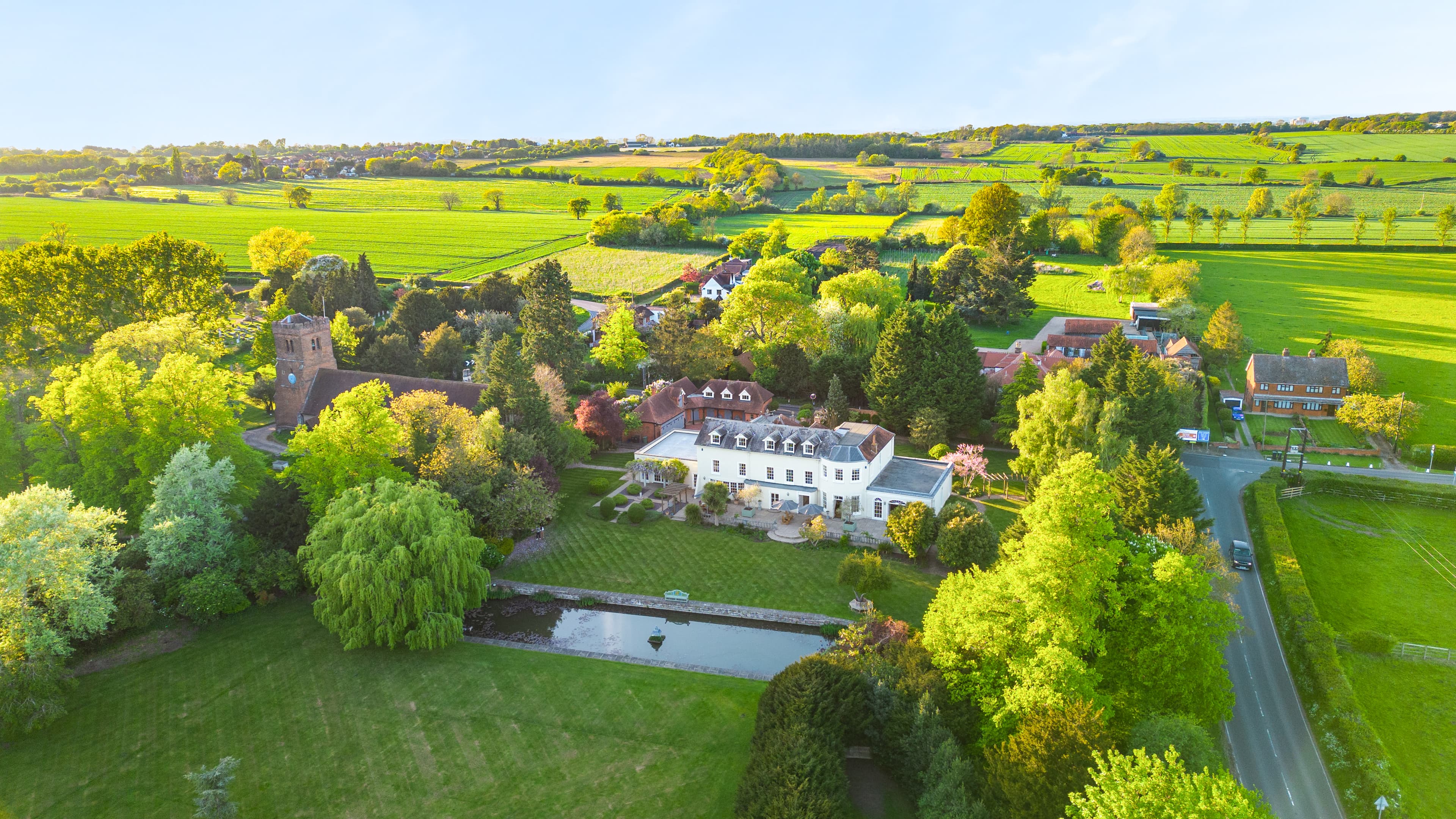 Walton home exterior shot
