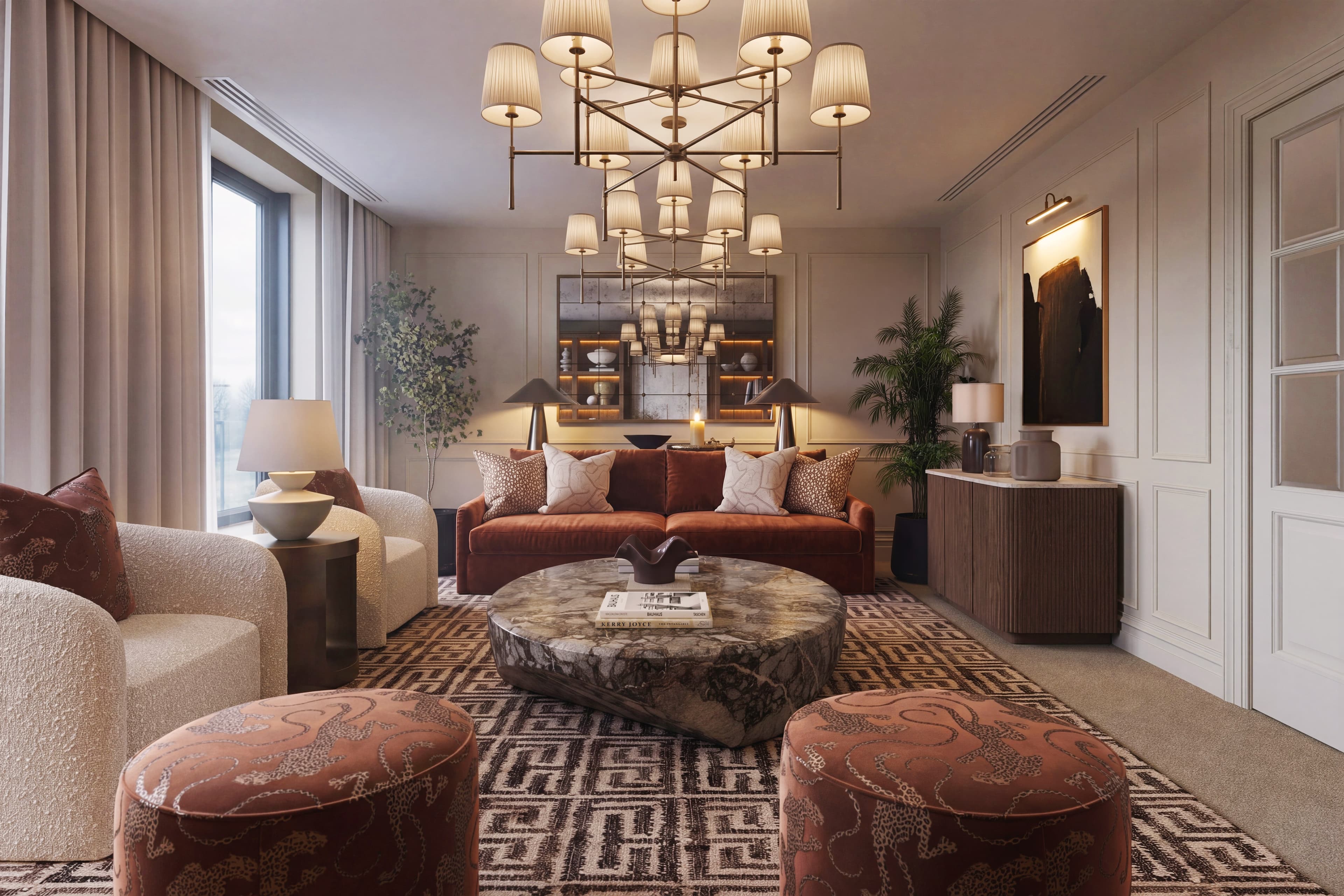 Penthouse Living Room Other View